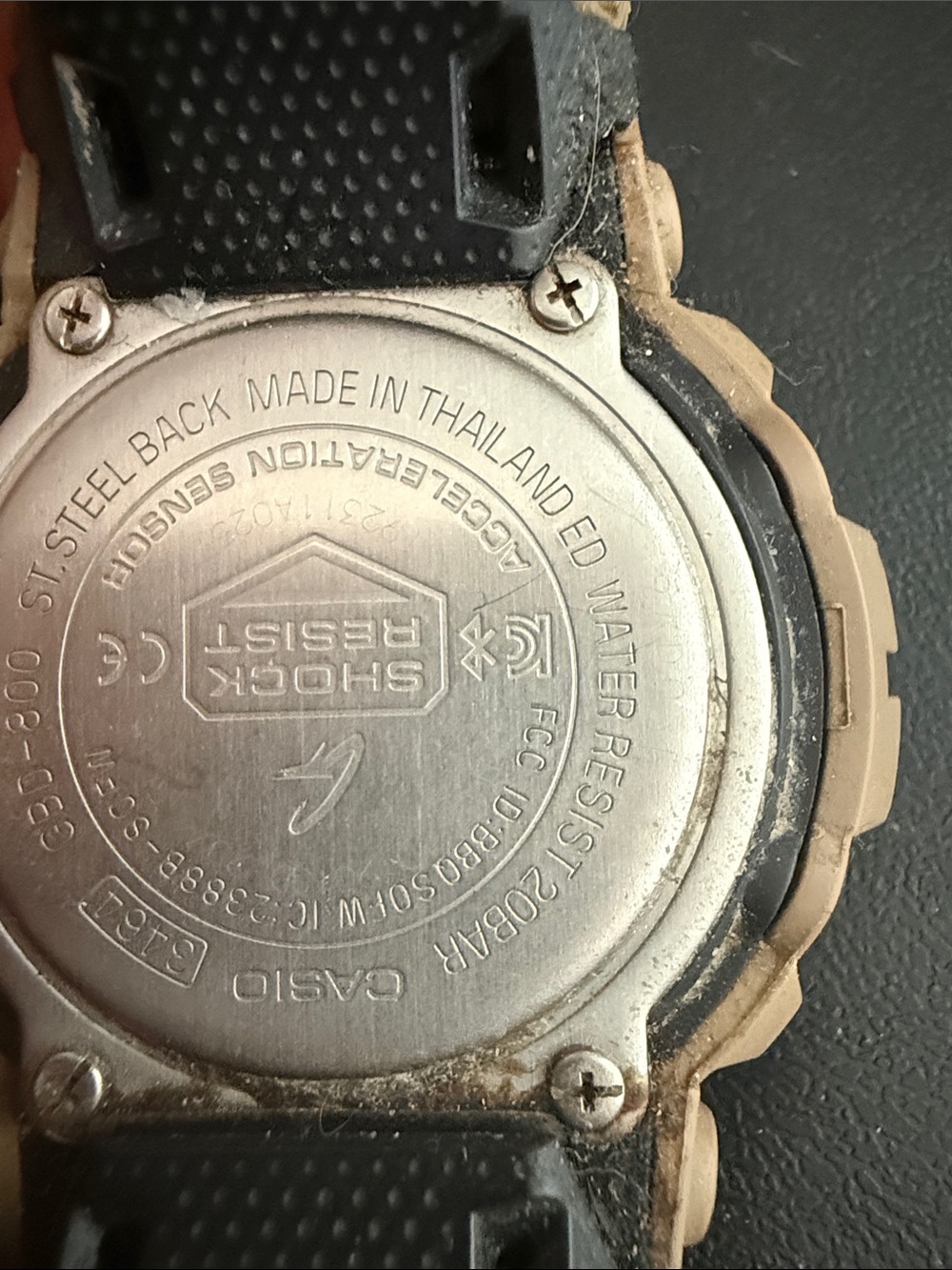 G-Shock Tactical Digital Watch in Tan and Black - Picture 3 of 6